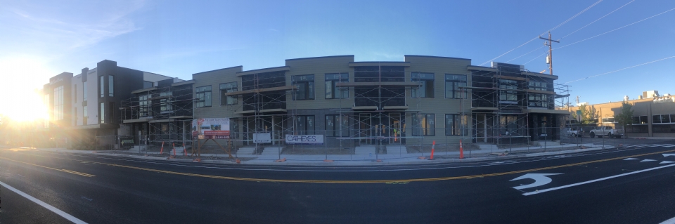 High Street Townhomes Looking Great
